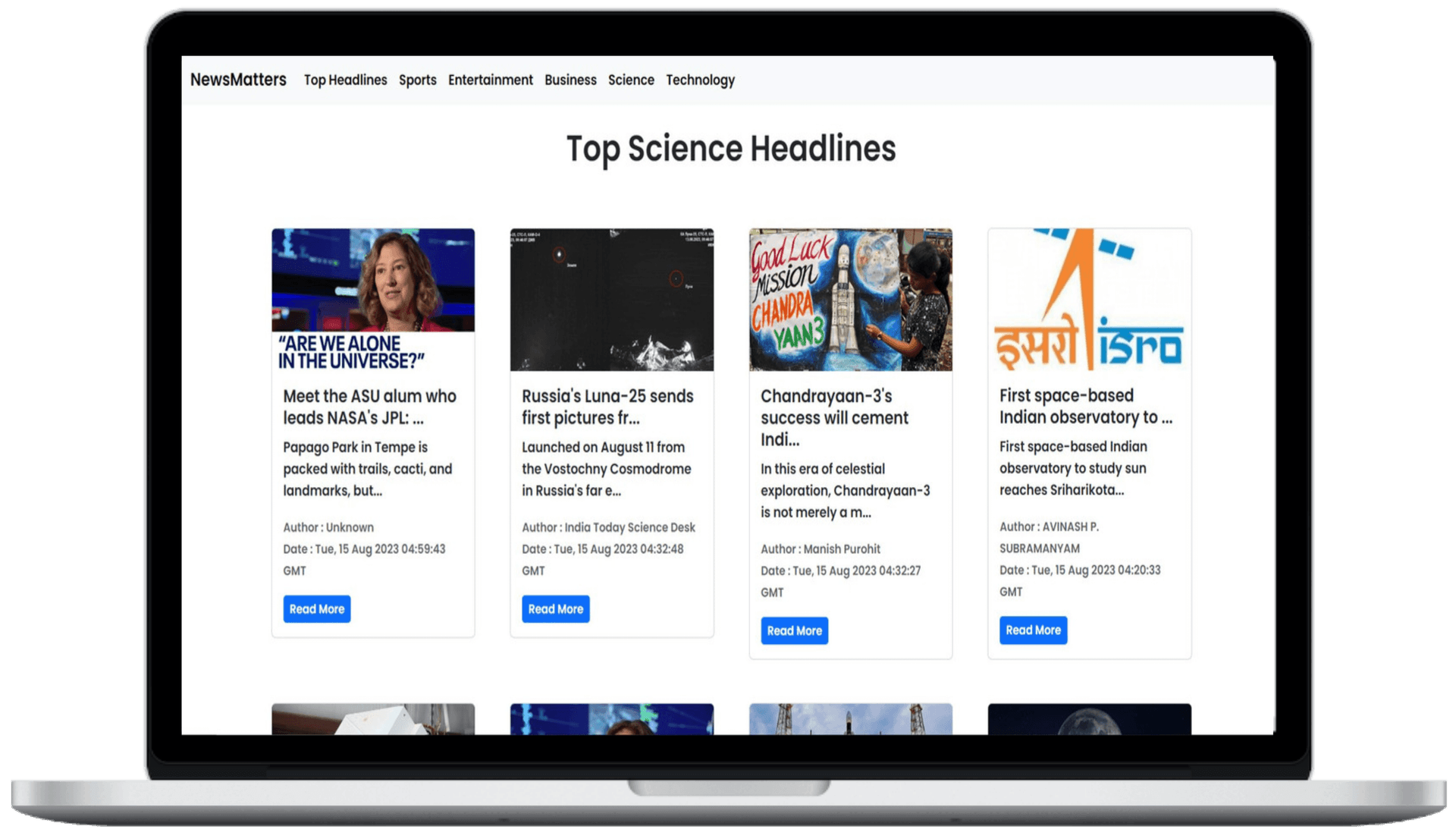 A device showing screenshot of shopping cart website